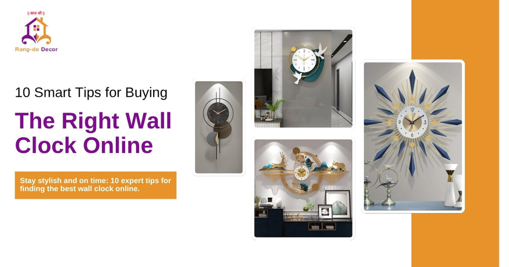 10 Smart Tips for Buying the Right Wall Clock Online