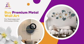 Buy Premium Metal Wall Art for Staircases and Entryways Online