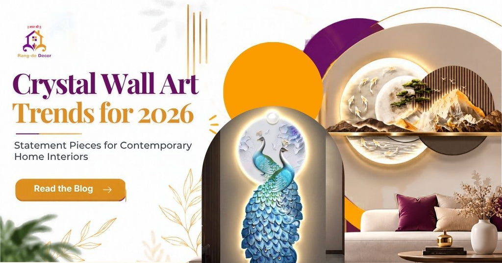 Crystal Wall Art Trends for 2026: Statement Pieces for Contemporary Home Interiors