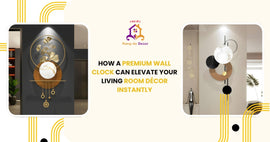 How a Premium Wall Clock Can Instantly Elevate Your Living Room Decor