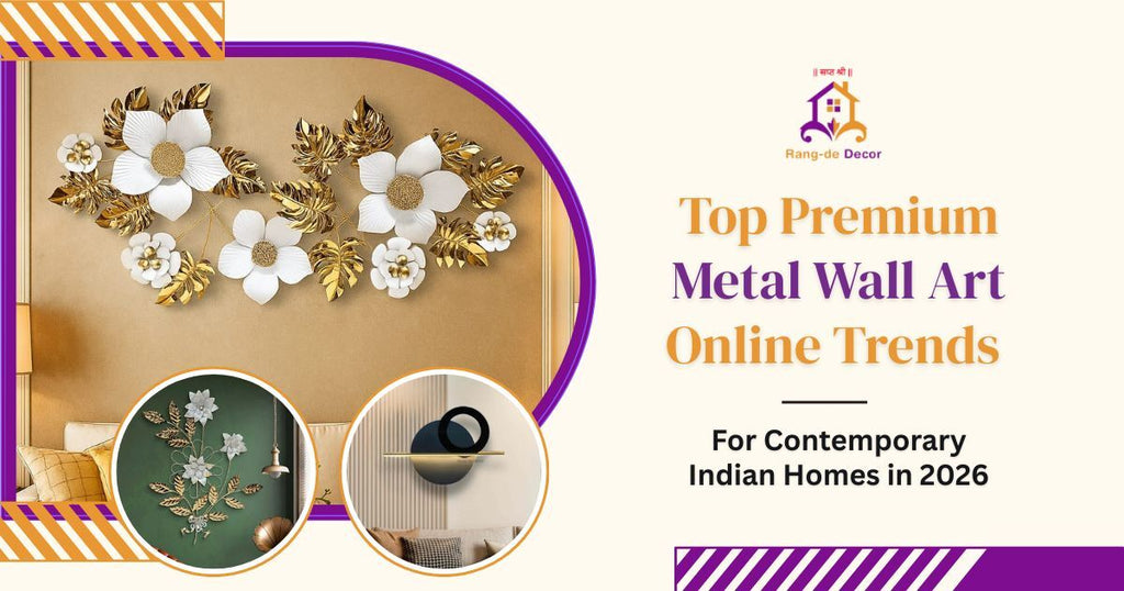 Top Premium Metal Wall Art Online Trends for Contemporary Indian Homes in 2026