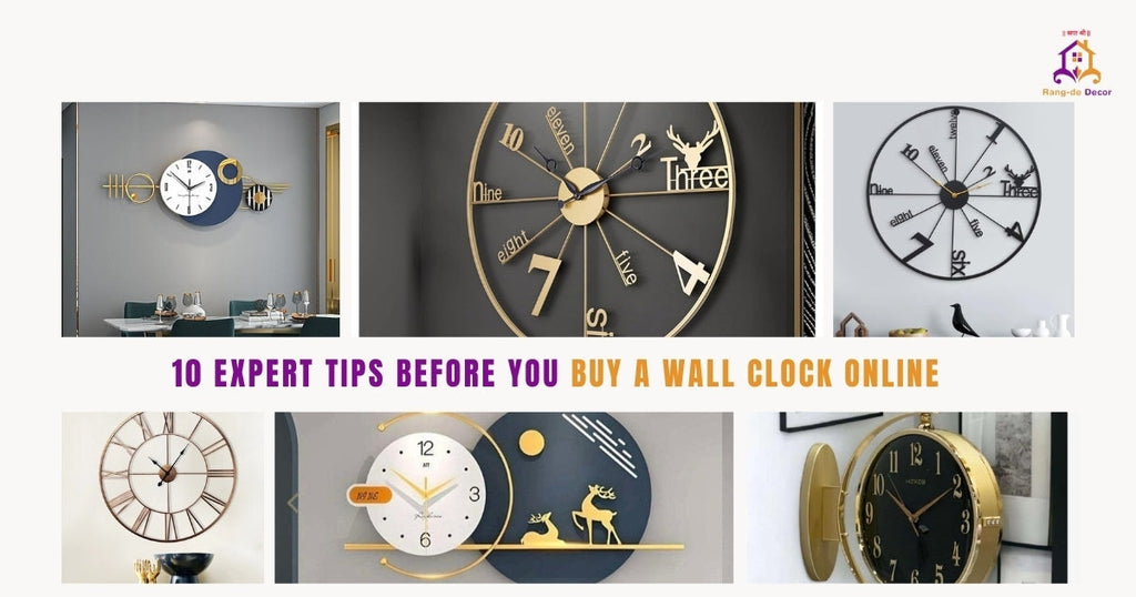 10 Expert Tips Before You Buy a Wall Clock Online