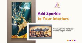 Add Sparkle to Your Interiors: Trending Crystal Wall Decor Ideas for Elegant Homes