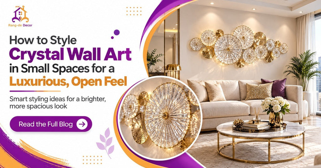 How to Style Crystal Wall Art in Small Spaces for a Luxurious and Spacious Feel