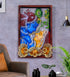 Beautiful Radha Krishna Metal Wall Art with led