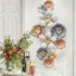 Classy floral affair metal wall art