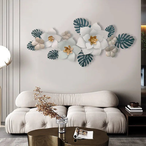Floral symphony metal Wall Art- Style 2