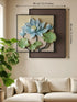 3D lotus Flower Handmade Premium Wall Painting