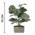 Alocasia Artificial Plant- 27.5 inch (Natural Feel)