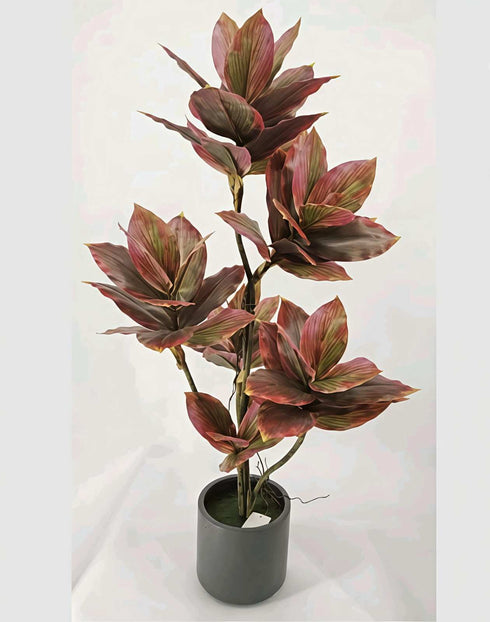 Cordyline fruticosa/Ti Artificial Plant - 36 inch (Natural feel)