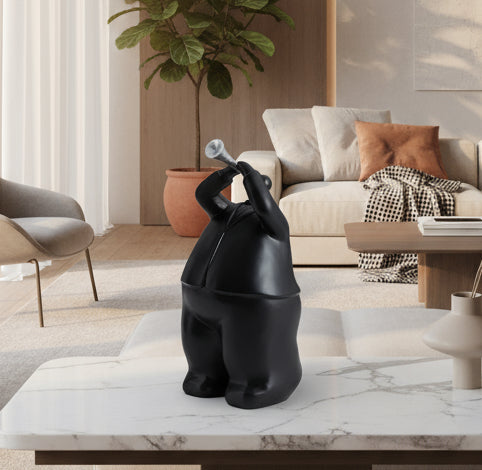 Trumpet Man Decor Artifacts