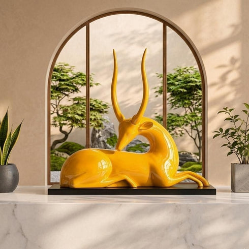 Sunshine Deer Decor Piece