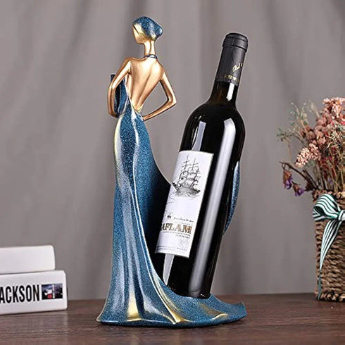 Modern Wine Holder with Lady