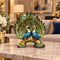 Peacock Elegance Sculpture