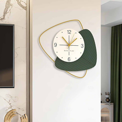Modern Eclipse Metal Wall Clock