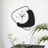 Modern Eclipse Metal Wall Clock