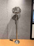 Grey Feather Floor Lamp