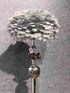 Grey Feather Floor Lamp