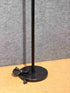 Opal Glow Floor Lamp- Black