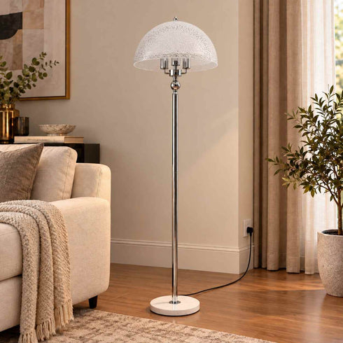 Opal Glow Floor Lamp