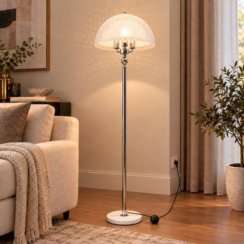 Opal Glow Floor Lamp