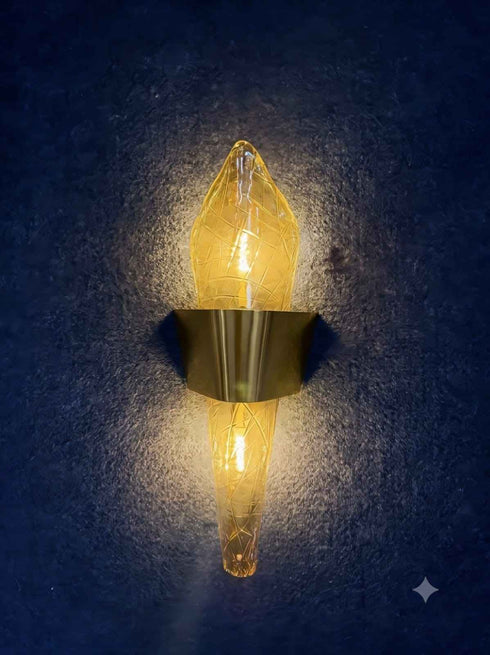 Eclipse Dual Glow Wall Lamp- Gold