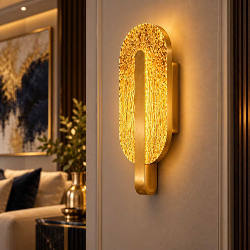 Aurelia Glow LED Wall Lamp- Gold