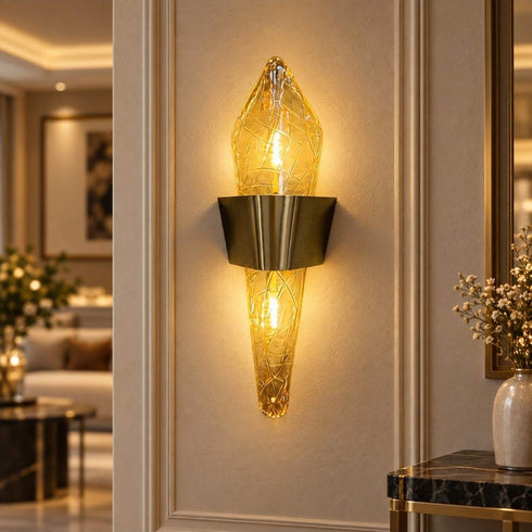 Eclipse Dual Glow Wall Lamp- Gold