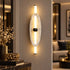 Celeste Marble Glow Wall Lamp- Black