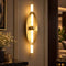 Celeste Marble Glow Wall Lamp- Gold