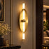 Celeste Marble Glow Wall Lamp- Gold