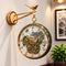 Imperial Globe Dual Dial Station Clock - Moving Gear