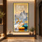 Golden Horizon LED Digital Wall Clock