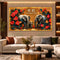 Majestic Elephants LED Digital Wall Clock
