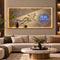 Botanical Elegance LED Digital Wall Clock