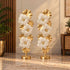 Flower Metal Floor Decor- set of 2