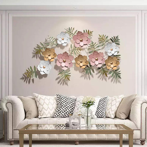 Floral Metal Wall Art