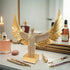 Winged angel statue- Golden