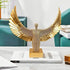Winged angel statue- Golden