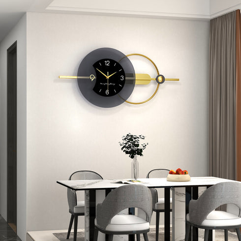 Sleek and minimalist wall clock imported