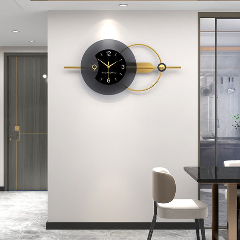 Sleek and minimalist wall clock imported