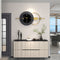 Sleek and minimalist wall clock imported