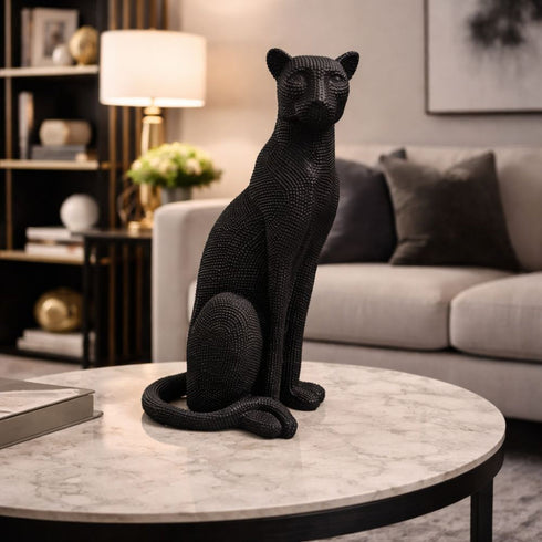 Dotted Cheetah Sculpture