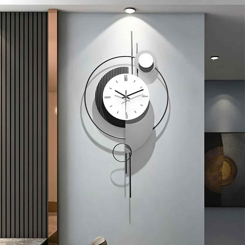 Eclipse Minimalist Wall Clock