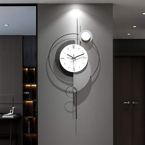 Eclipse Minimalist Wall Clock