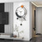 Creative decorative minimalist imported pendulum wall clock