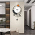 Creative decorative minimalist imported pendulum wall clock