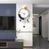 Creative decorative minimalist imported pendulum wall clock