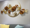 Golden Gingko leaf Metal Wall Art