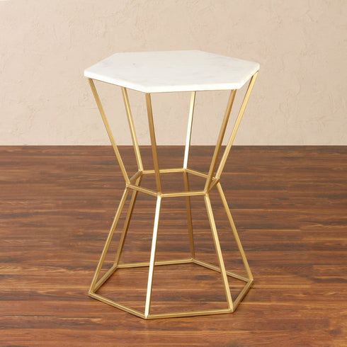 Hexagonal End Table
